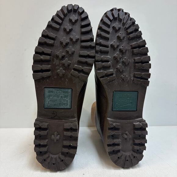 NWOT 1993 Polo Ralph Lauren Sportsman Chukka Boots NOS RARE Lug Sole MiUSA 8 D main image 7
